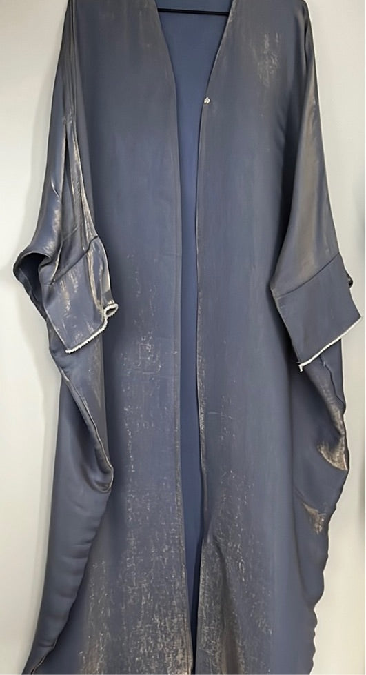 Periwinkle Shimmer Abaya