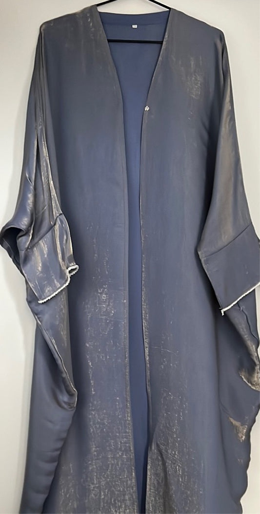 Periwinkle Shimmer Abaya