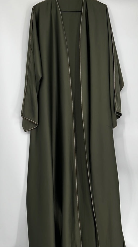 Moss Green Abaya